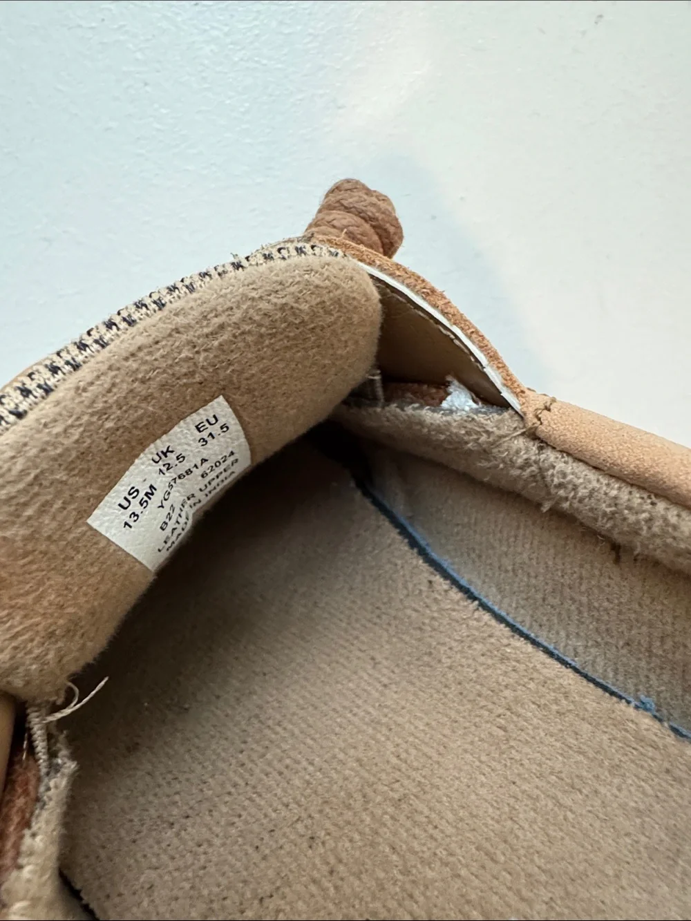 Sperry Kids Boat Shoes in Tan and Cream